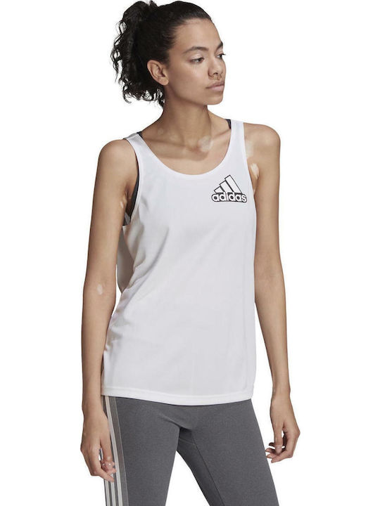 adidas Designed to Move Blouse White