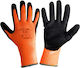 Lahti Pro L2508 Safety Glofe Latex Cold-Resistant Orange