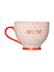 Sass & Belle Mum Tasse Keramik Rot 1Stück