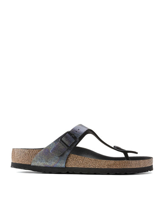Gizeh Women's Flat Sandals Anatomic in Black Color Regular Fit