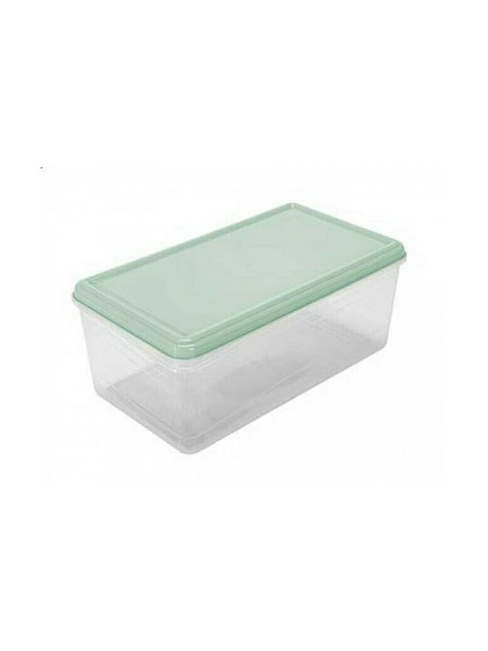 Hega Hogar Lunch Box Plastic Πράσινο 3500ml 1pcs