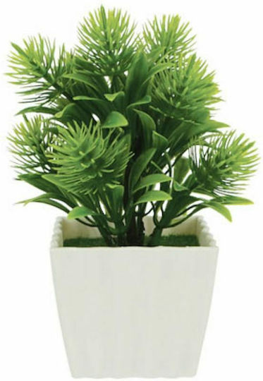 Artificial Plant in Small Pot Green 15cm Marhome