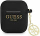 Guess 4G Charm Hülle Silikon in Schwarz Farbe f...