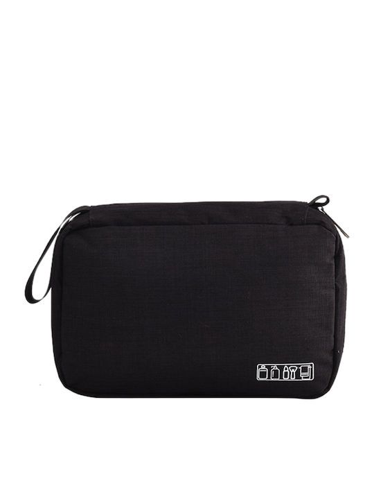 Toiletry Bag in Black color 23cm