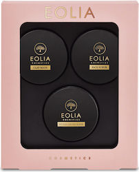 Eolia Cosmetics Gift Set Hydra Shine Mask & Clay Mask & Face Scrub Set Îngrijire pentru Hidratare cu Exfoliant pentru față & Mască de față