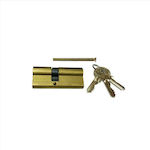 Lock Cylinder 54mm Gold