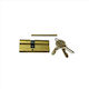 F.lli Facchinetti Zylinderschloss Sicherheits 61mm Gold
