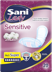 Sani Sensitive Lady Discreet Super No5 6 Σταγόνες 20τμχ