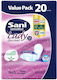 Sani Sensitive Lady Discreet Super No5 Women's Incontinence Pad Heavy Flow 6 Drops 20pcs