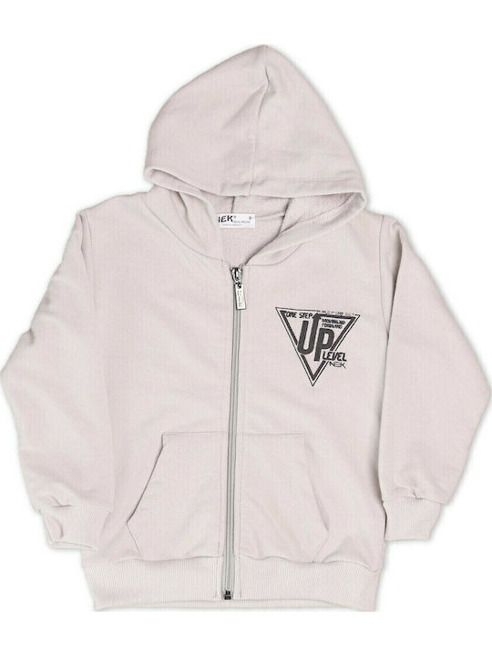 Nek Kids Wear Παιδική Ζακέτα Φούτερ Βαμβακερή μ...