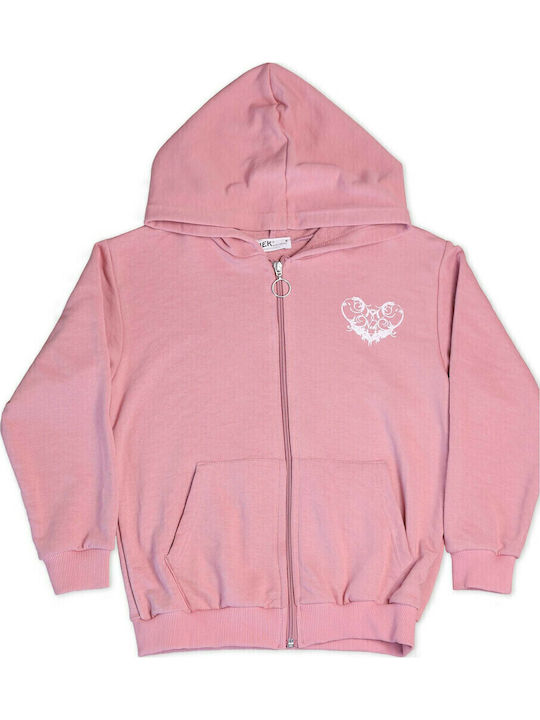 Nek Kids Wear Παιδική Ζακέτα Φούτερ με Κουκούλα...