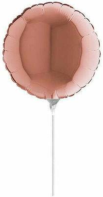 Balloon Foil Round Rose Gold 25cm