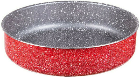Voltz Tăvi de copt Rotund Aluminiu cu Strat de Piatră Red 32cm