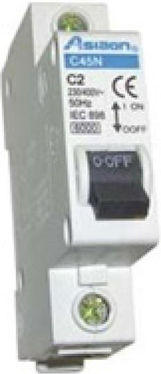 Automatic Circuit Breaker 25A Single-pole AC 03.018.0013