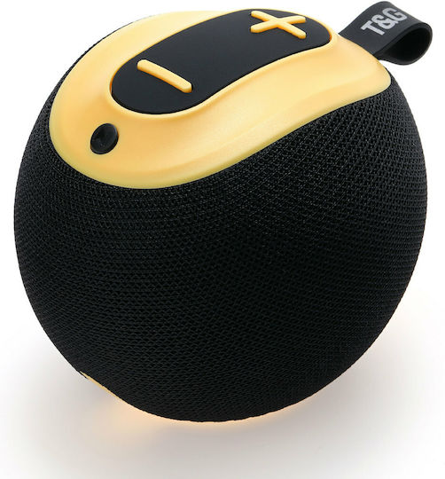TG-623 Ηχείο Bluetooth 5W με Ραδιόφωνο και Διάρκεια Μπαταρίας έως 5 ώρες Κίτρινο