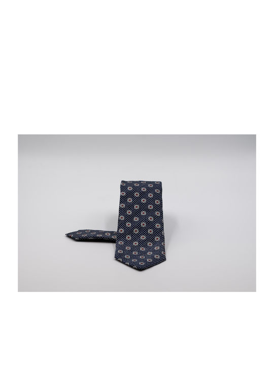 Guy Laroche Men's Tie Printed Navy Blue