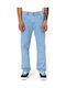 Houston Ανδρικό Παντελόνι Τζιν με Regular Straight Εφαρμογή Vintage Aged Blue