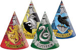 Procos Harry Potter Party Hats Party Hats Hogwarts Houses 113421 6pcs 93372