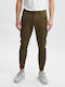 Pisa Hose Chino Elastisch in Schlanker Passform Green Leaf