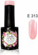 Gellie Halb-permanenter Nagellack E 313 mit Gli...