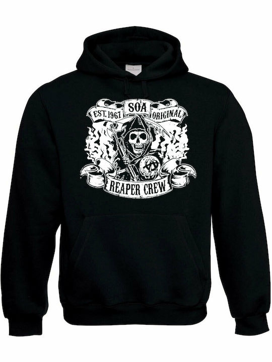 Samcro - Reaper Crew Hoodie Sons of Anarchy Black