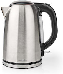 Nedis Kettle 1.7lt 2200W Silver