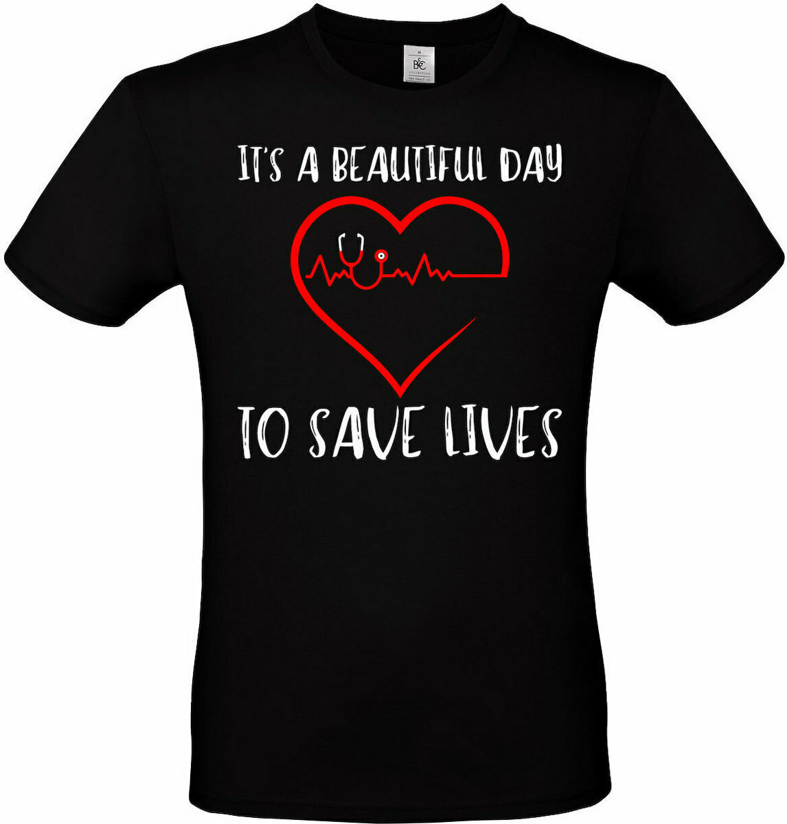 B C Grey S Anatomy It S A Beautiful Day To Save Lives T Shirt Skroutz Gr