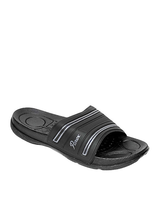 Parex Slapi Bărbați Slides Negri