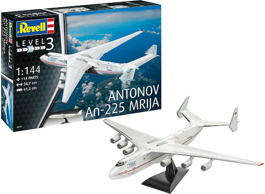 Revell Antonov AN-225 Mrija Φιγούρα Μοντελισμού Αεροπλάνο σε Κλίμακα 1:144
