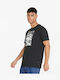 Puma Box Herren T-Shirt Kurzarm Schwarz