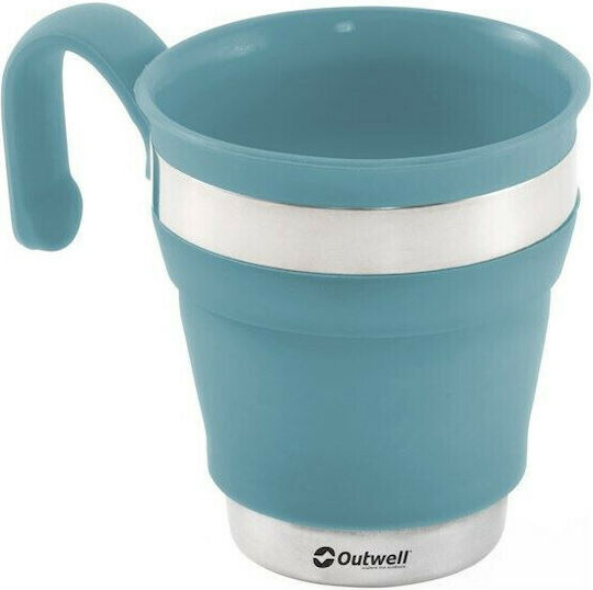 Outwell Collaps Classic Glas für Camping Blaue Faltbare