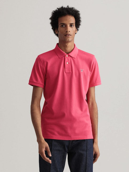 Gant Polo Kurzarmbluse Coral