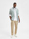 Trousers Cargo Elastic in Slim Fit Chinchilla