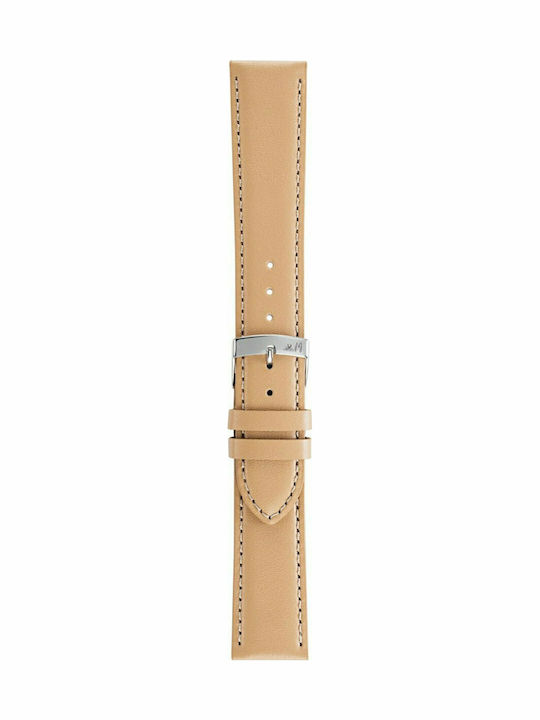 Morellato Grafic Leather Strap Beige 20mm