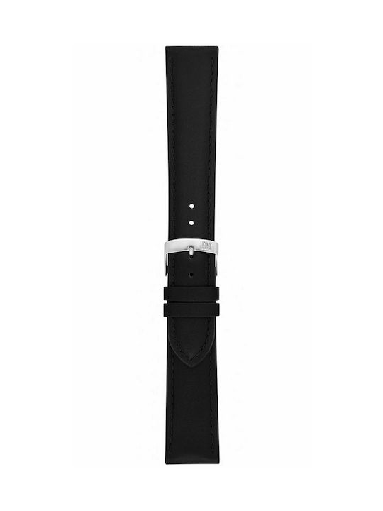 Morellato Grafic Leather Strap Black 20mm