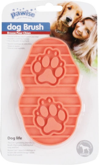 Pawise Dog Palm Perie pentru diverse lungimi de păr pentru Îngrijirea Blănii Portocaliu