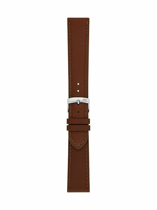 Morellato Grafic Δερμάτινο Λουράκι Καφέ 18mm