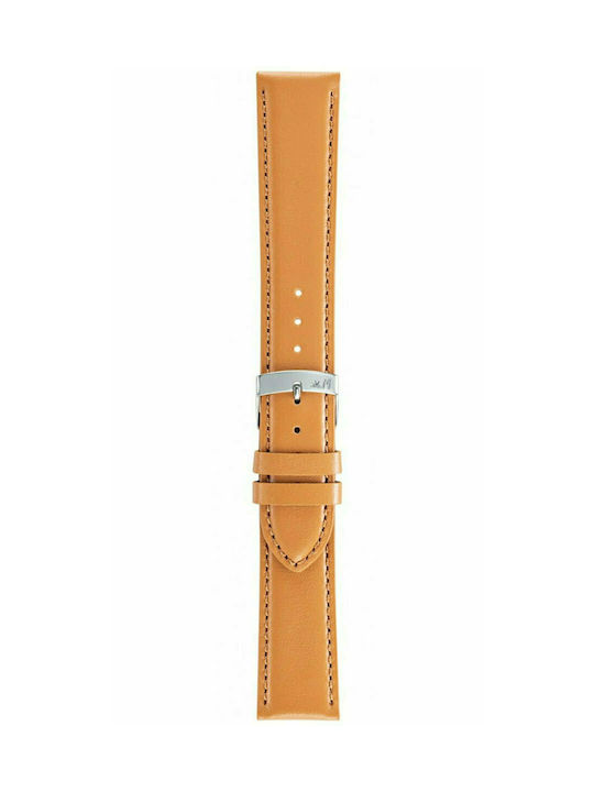 Morellato Grafic Leather Strap Yellow 20mm