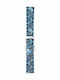 Morellato Glass Grana Vitello Lederriemen Blau 20mm