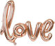 Balloon Foil Jumbo Valentine's Day Letter Rose Gold 102cm