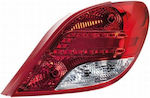 Right Taillights for Peugeot 207 1pc