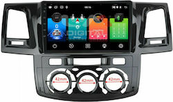 LM Digital Car-Audiosystem für Toyota Hilux Skoda Abholung 2005+ mit Klima (Bluetooth/USB/WiFi/GPS) mit Touchscreen 9" LM ZL4820 GPS