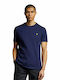 T-shirt Navy Μπλε