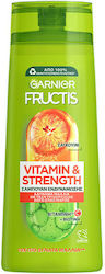 Garnier Fructis Vitamin & Strength Shampoos Reconstruction/Nourishment for Fragile, Αντι-Θραύση Hair 400ml