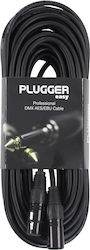 Plugger XLR male - XLR female 15m DK-PLG00027