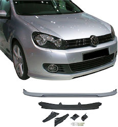 goodGo Spoiler Αυτοκινήτου Μπροστά Συμβατό με Volkswagen Golf VI 2008-2012 Votex Look