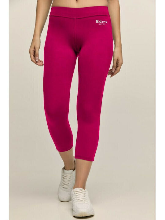 Bodymove Frauen Capri Leggings Fuchsie