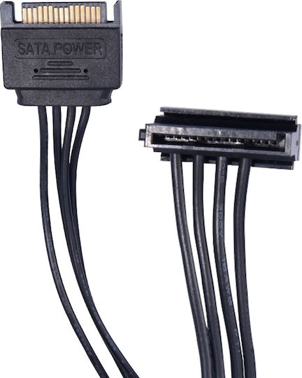 Orico 15-Pin SATA III - 15-Pin SATA III 0.16cm Μαύρο DC15P-PX3