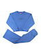 Kids Sweatpants Set Light Blue 2pcs All Things Are Possible