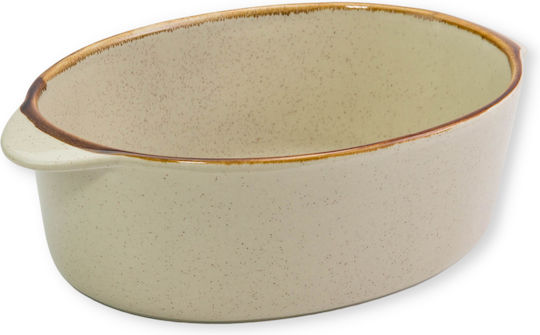 Viosarp Oval Vas de Gătit Rezistent la Căldură Ceramică 27x17x8cm 1buc